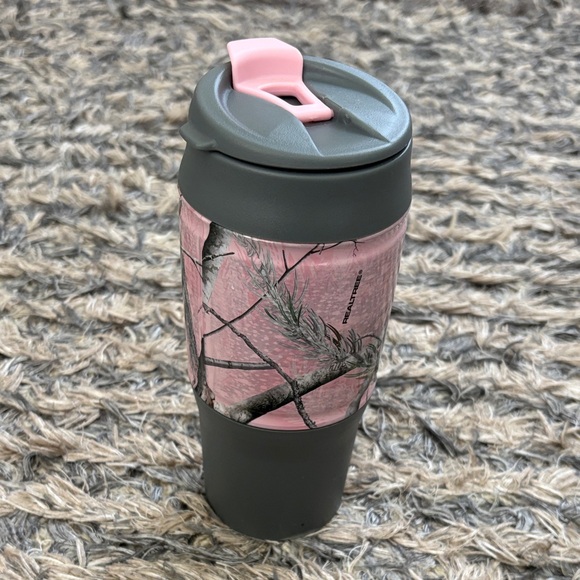 Bubba Pink and Gray Travel Mug 18 oz - Picture 2 of 7